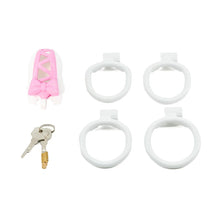 Lade das Bild in den Galerie-Viewer, Double Color Butterfly Knot Chastity Cage 6
