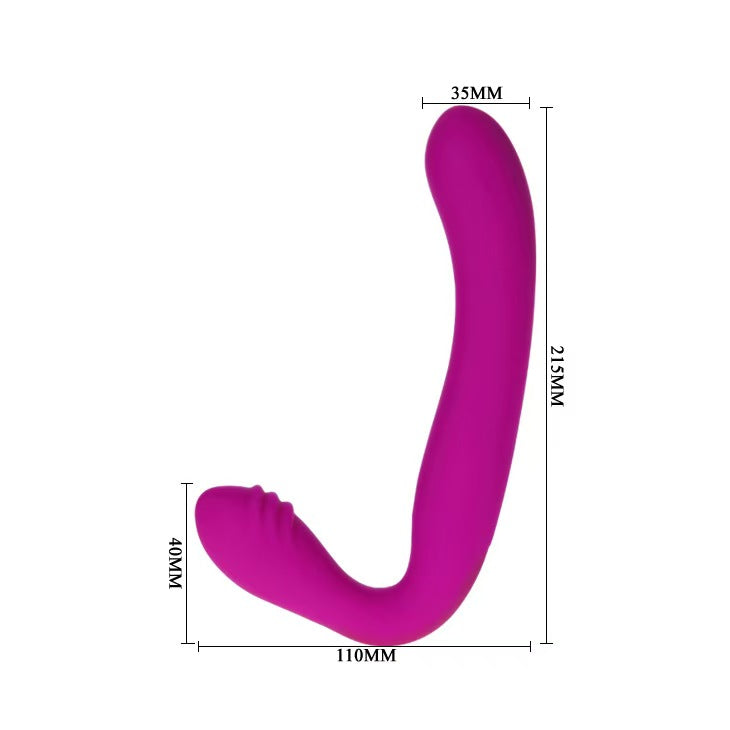 Double Ended Dildo Vibrator Inverted, gallery view 9