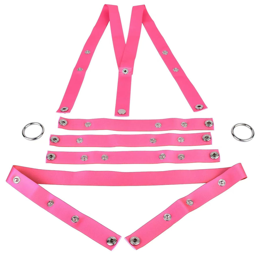 Elastic Chastity Waist Strap 5