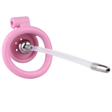 Charger l'image dans la galerie, Flat Chastity Cage with Detchable Ball Catheter -2
