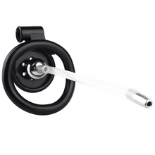 Charger l'image dans la galerie, Flat Chastity Cage with Detchable Ball Catheter- 12
