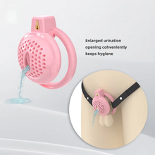 Charger l'image dans la galerie, Flat Soft Chastity Cage with 6 Rings - 9
