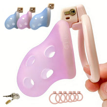 Charger l'image dans la galerie, Fresh Soft Rubber Chastity Cage
