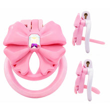 Charger l'image dans la galerie, Gem Bowknot Chastity Cage 
