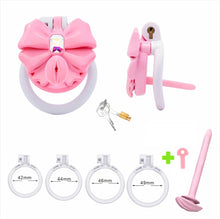 Charger l'image dans la galerie, Gem Bowknot Chastity Cage 7
