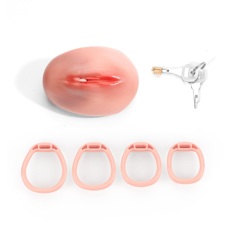Pussy-shaped Chastity Cage, gallery view 8