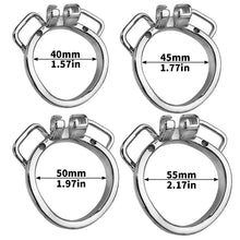 Lade das Bild in den Galerie-Viewer, Round Ring Curved Ring with Ears dimensions showing 40mm, 1.57in, detail 10
