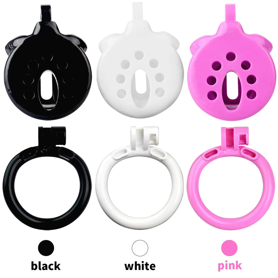 Sissy Lightweight Inverted Chastity Cage, gallery view 12