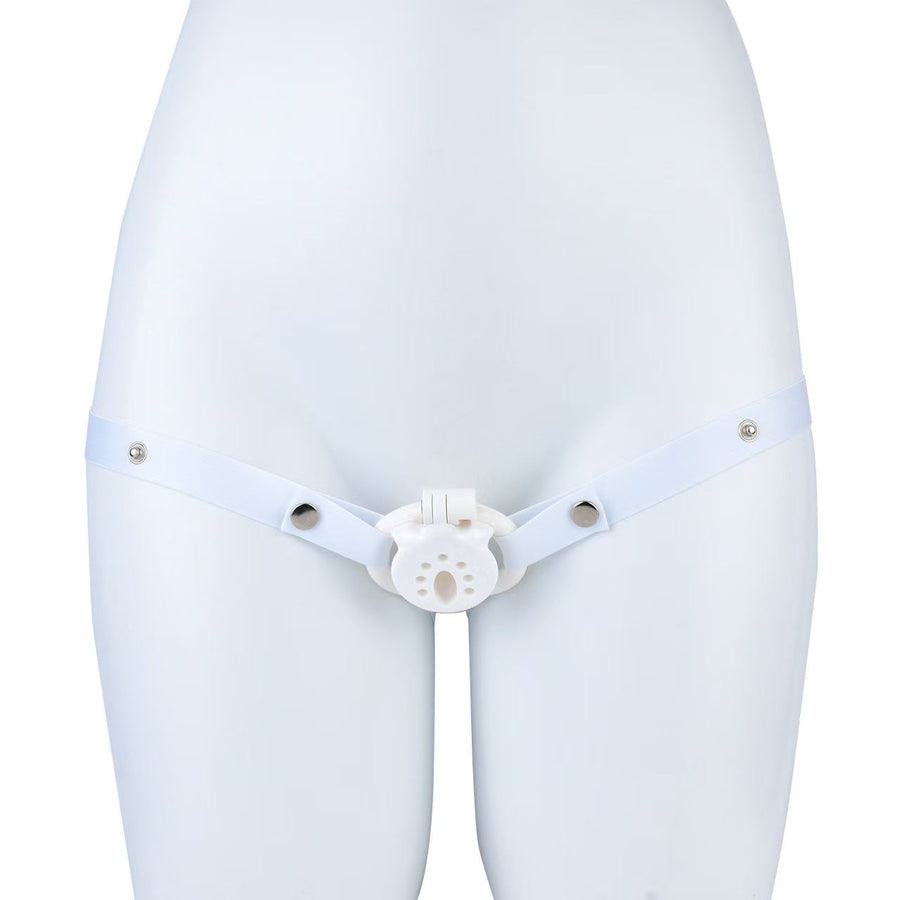 Sissy Lightweight Inverted Chastity Cage, gallery view 11