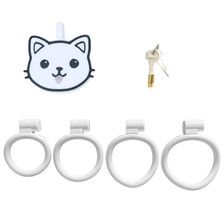 Kitten Flat Chastity Cage, gallery view 4
