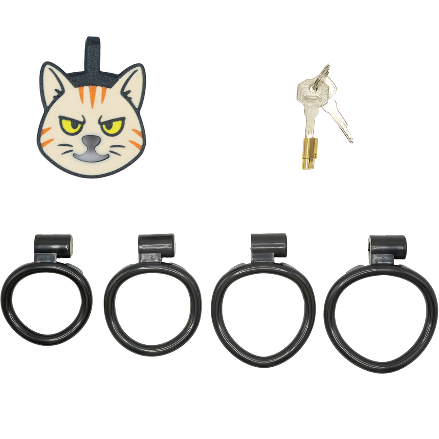 Kitten Flat Chastity Cage, gallery view 5