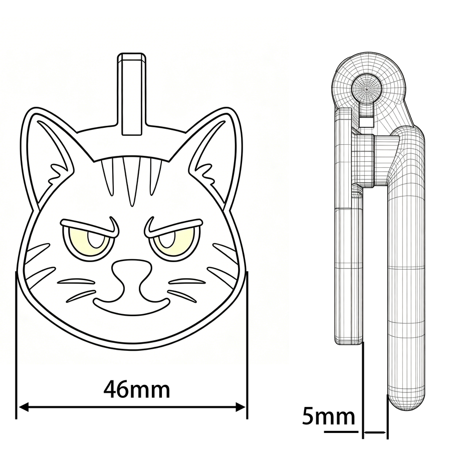 Kitten Flat Chastity Cage, gallery view 7