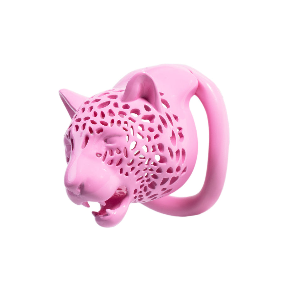 Leopard Head Chastity Cage, gallery view 14