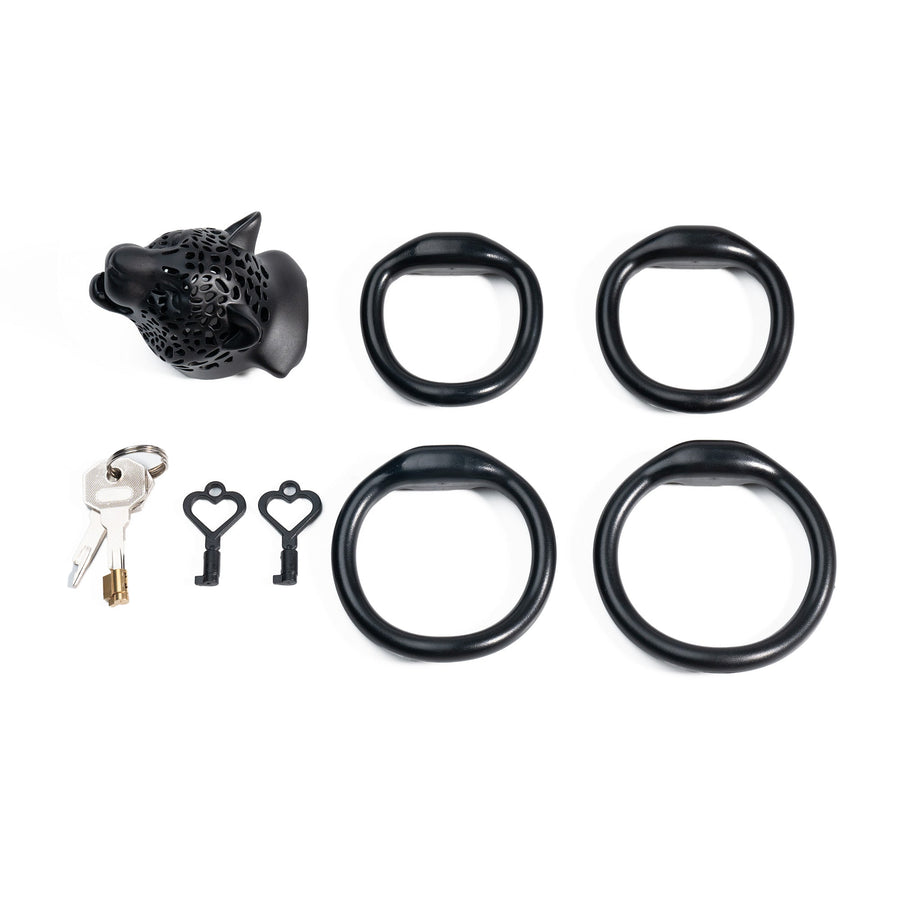 Leopard Head Chastity Cage, gallery view 4