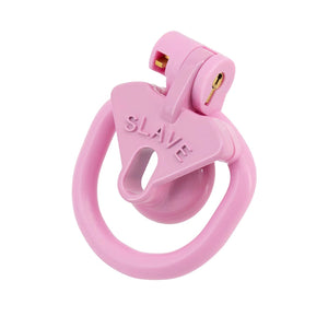 Light Cute Negative SLAVE Chastity Cage