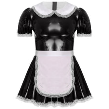 Load image into Gallery viewer, Mens Ruffle Lace Sissy Maid Dress
