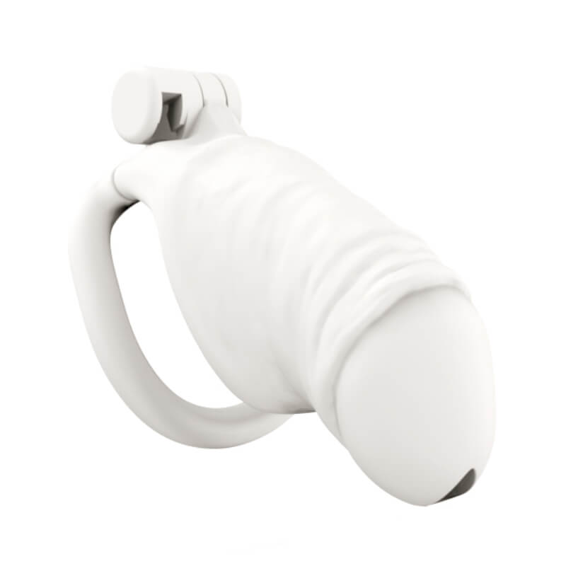 White Chastity Cage, gallery view 5