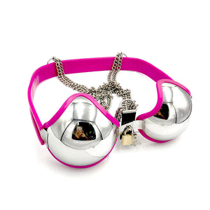 Metal Chastity Bra