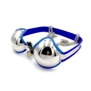Metal Chastity Bra