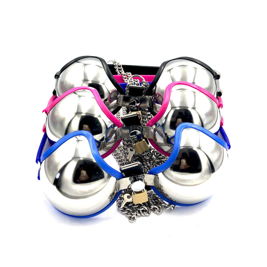 Metal Chastity Bra, gallery view 8