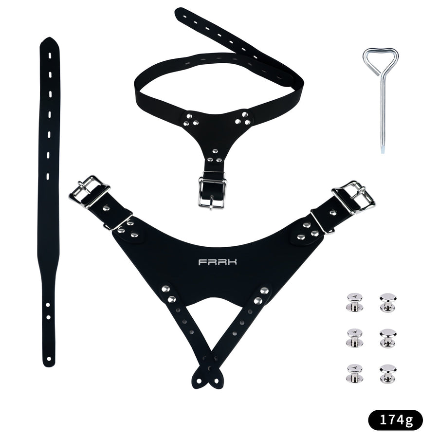 Metal Shell Shaped Chastity Belt Invisible - 12