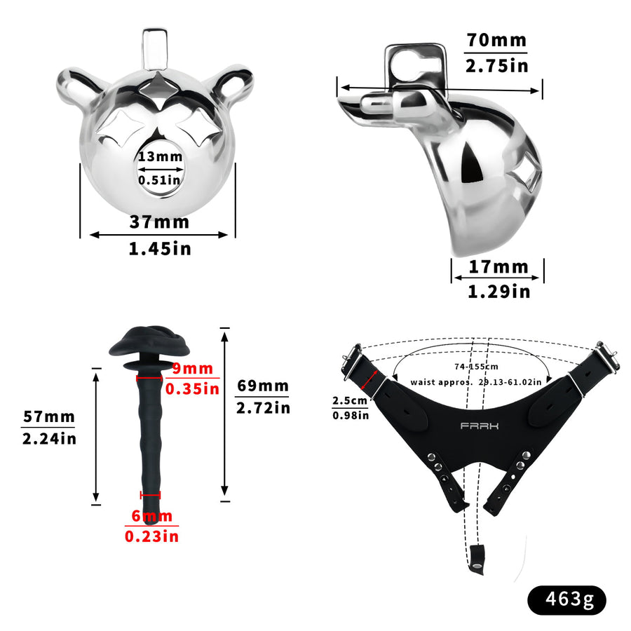 Meteor Chastity Lock - 12