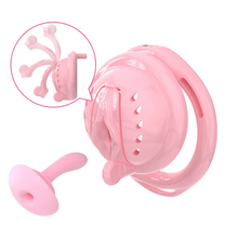 Charger l'image dans la galerie, Mini Soft Silicone Pussy Cock Cage 35
