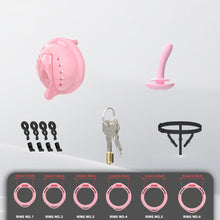 Charger l'image dans la galerie, Mini Soft Silicone Pussy Cock Cage 1
