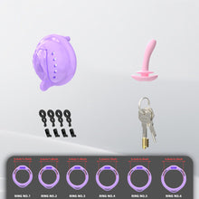 Charger l'image dans la galerie, Mini Soft Silicone Pussy Cock Cage 8
