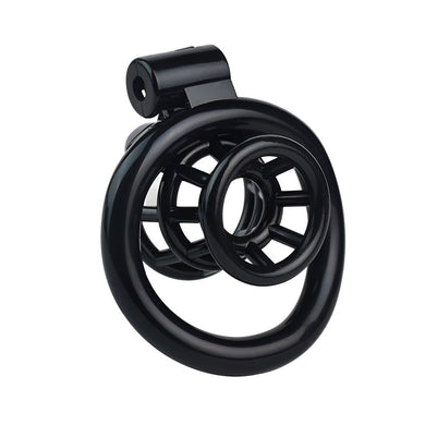 Negative Fish Basket Chastity Cage -black