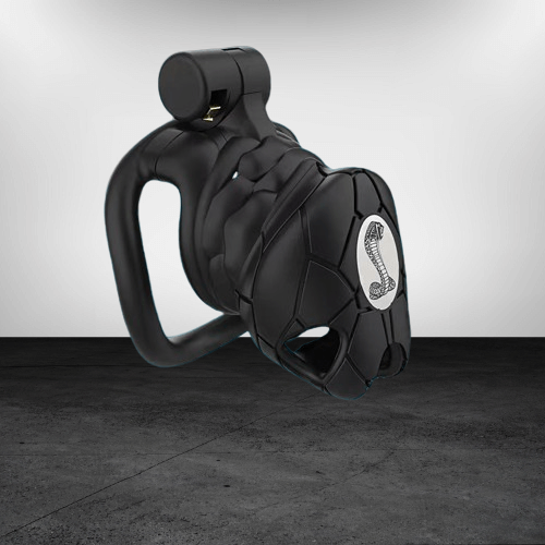 New 8.0 Cobra Chastity Device With 4 Rings product view