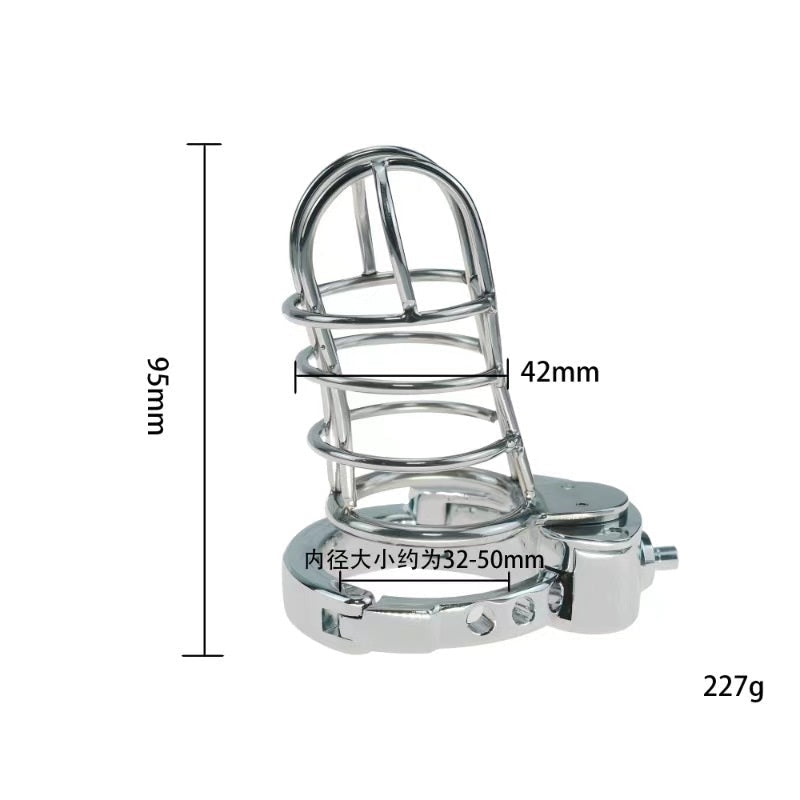 New BDSM #78 Adjustable Male Chastity Cage, gallery view 3