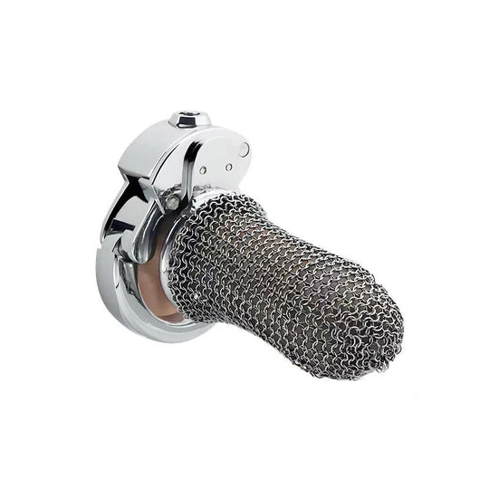 New BDSM Mesh Adjustable Male Chastity Cage product view