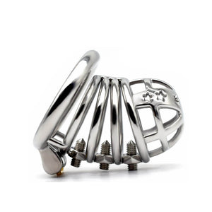 New Spiked Chastity Cage