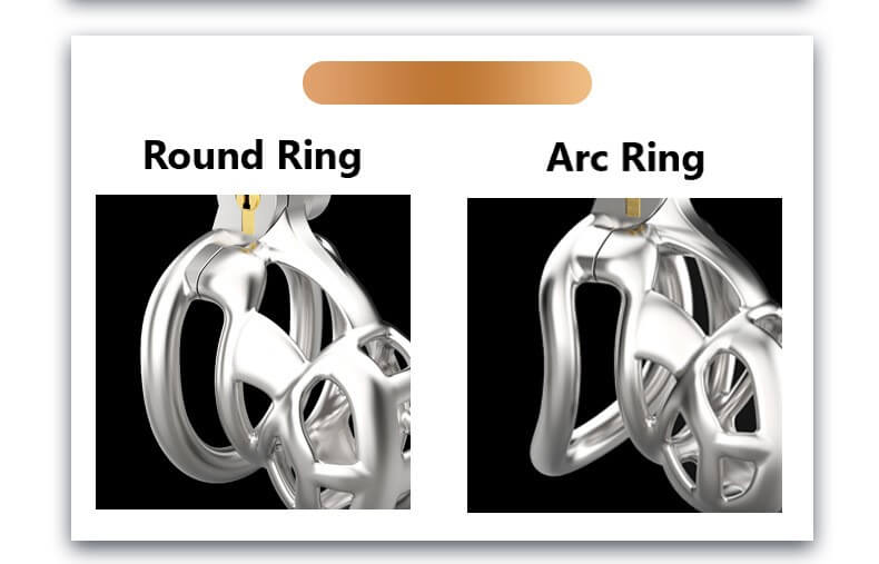 Micro and Tight Mamba Chastity Cage feature details graphic 2