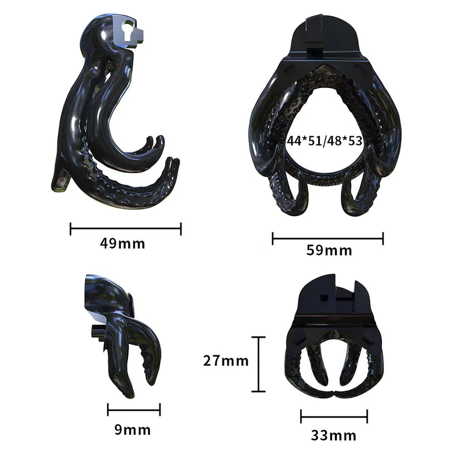 One-Eyed Octopus Chastity Cage, gallery view 7