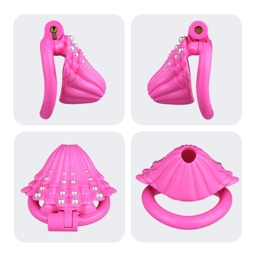 Pearls Chastity Cage - 19