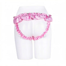 Lade das Bild in den Galerie-Viewer, Pink Lace Bow Chastity Belt
