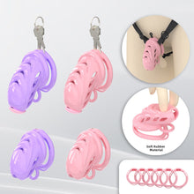 Charger l'image dans la galerie, Prickly Soft Silicone Cock Cage 13
