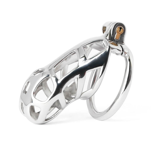 Stainless Steel Cobra Chastity Cage product view
