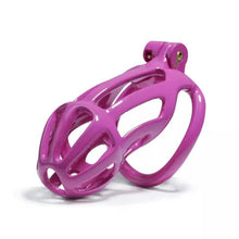 Lade das Bild in den Galerie-Viewer, Purple Stripe Mamba Chastity Cage Kit 1.77 To 4.13 Inches in alternate gallery view 6
