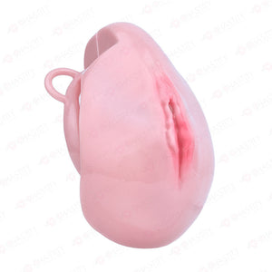 Pussy Chastity Cage With Wearable Butt Plug