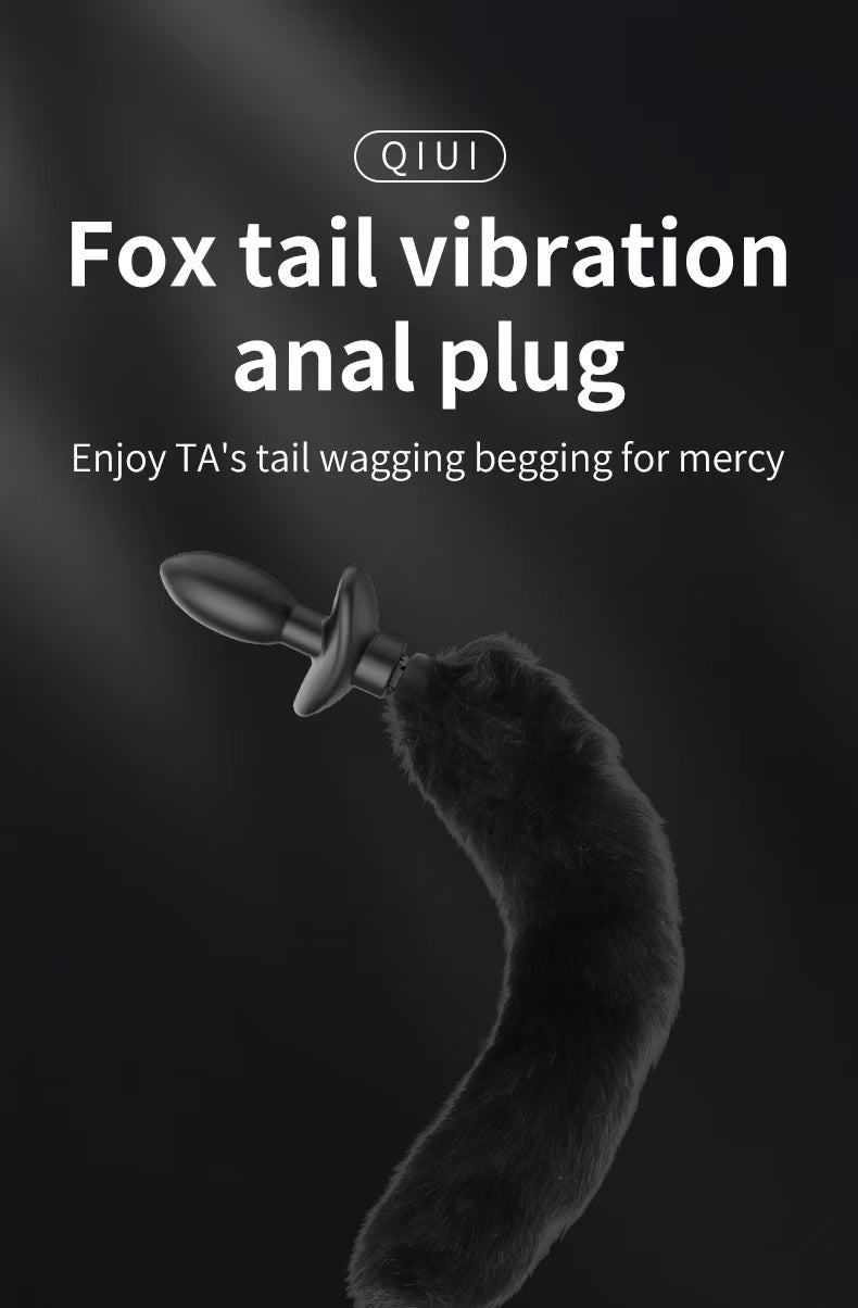 QIUI Shake Tail Shock Butt Plug Remotely (Vibration And Electric Shock), gallery view 25