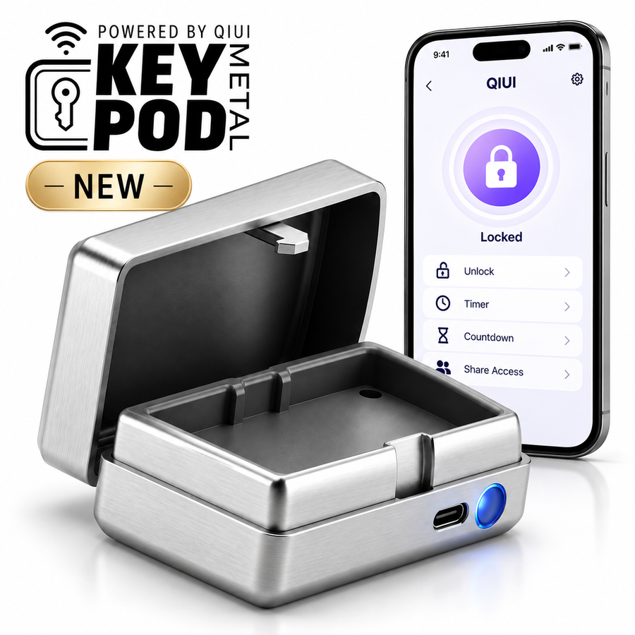Remote Keyholding Box with App Control - QIUI Metal Key Pod(Pre Sale)