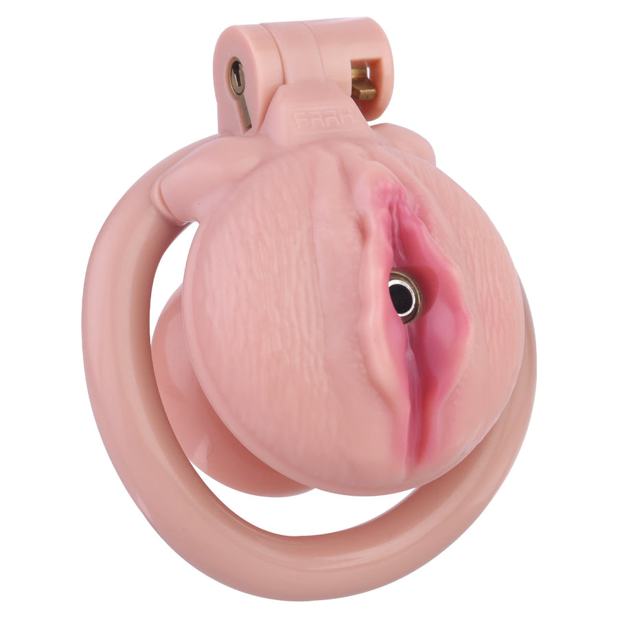 Realistic Clitoris Chastity Cage - 2