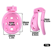 Lade das Bild in den Galerie-Viewer, Resin Breathable Male Chastity Cage -13
