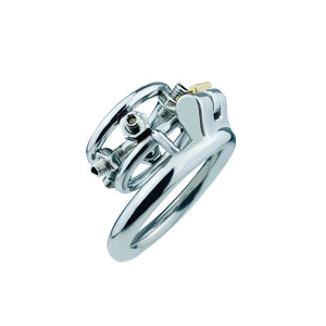Screw Stainless Steel Chastity Cage