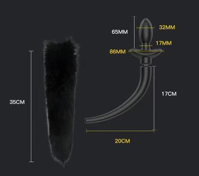 QIUI Shake Tail Shock Butt Plug Remotely (Vibration And Electric Shock), gallery view 15