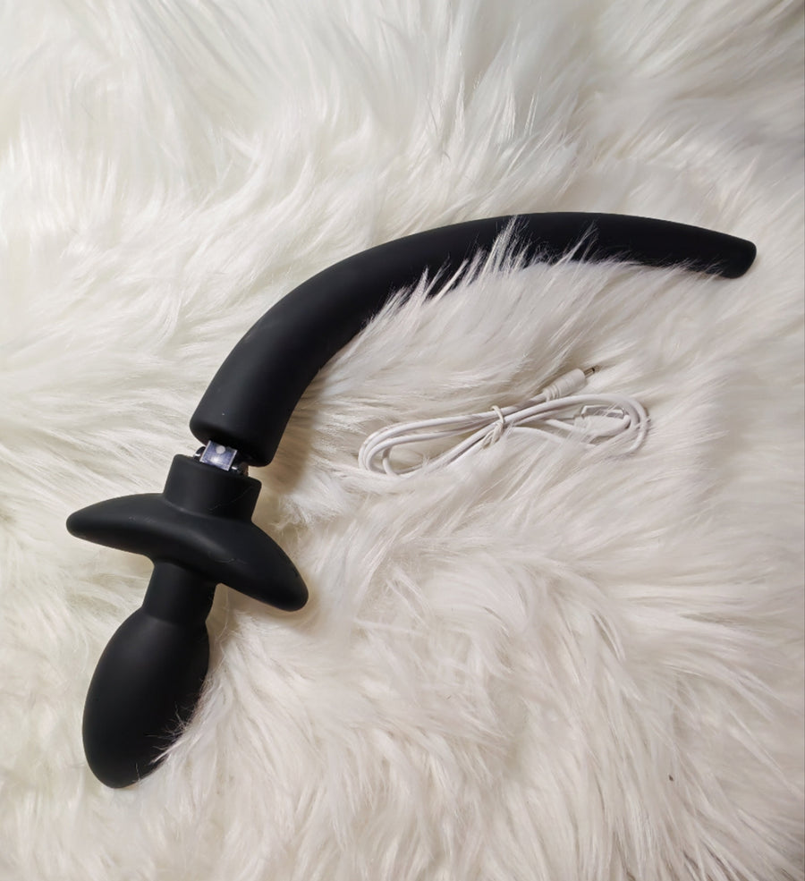 QIUI Shake Tail Shock Butt Plug Remotely (Vibration And Electric Shock), gallery view 19