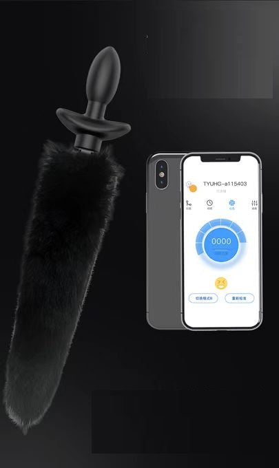 QIUI Shake Tail Shock Butt Plug Remotely (Vibration And Electric Shock), gallery view 9